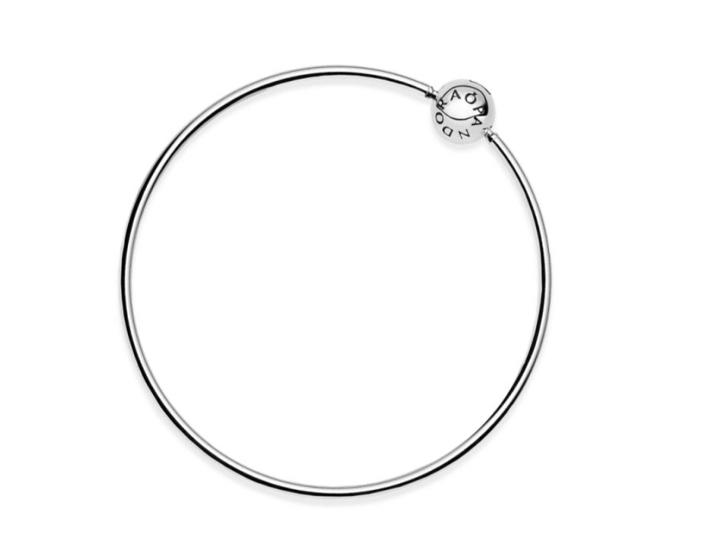 Onhand Best Seller (B-CE-S082-21): ESSENCE Silver Bangle 21cm