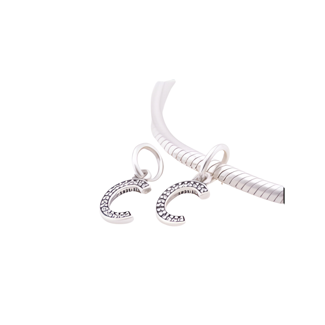 Onhand Best Seller Charm (LC13c-B-B): Letter C