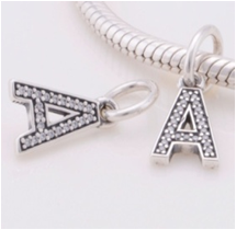 Onhand Best Seller Charm (LC13a): Letter A