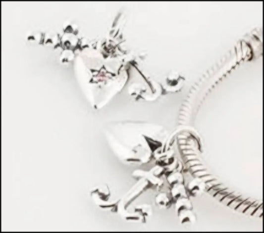 Onhand Best Seller Charm (s0240): Trinity (Hope, Love, Faith)