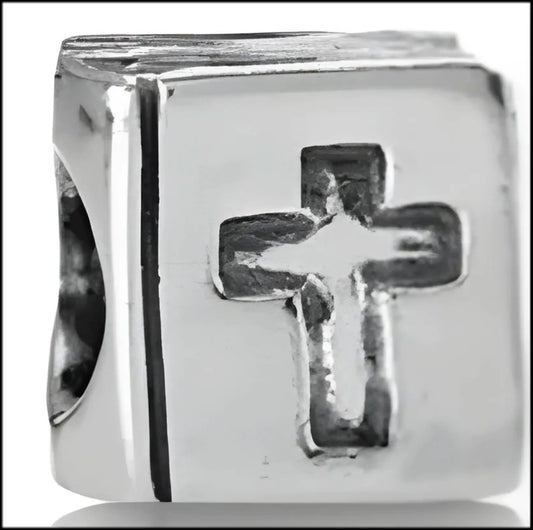 Onhand Best Seller Charm (s0611): Silver Bible Charm