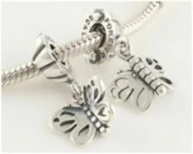Onhand Best Seller Charm (s085): Butterfly Friends Forever