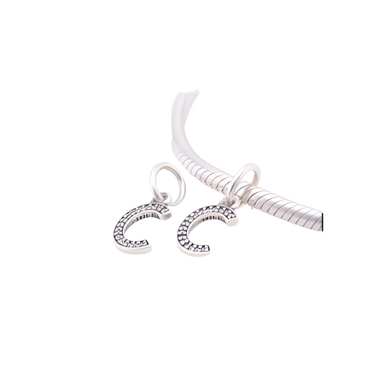Onhand Best Seller Charm (LC13c-B-B): Letter C