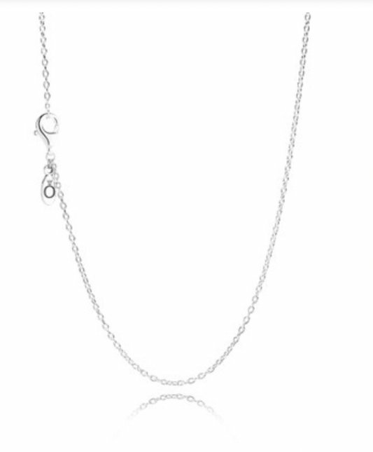 Onhand Best Seller Necklace (N00C006-B-B): Silve Chain 60cm+Extension Chain