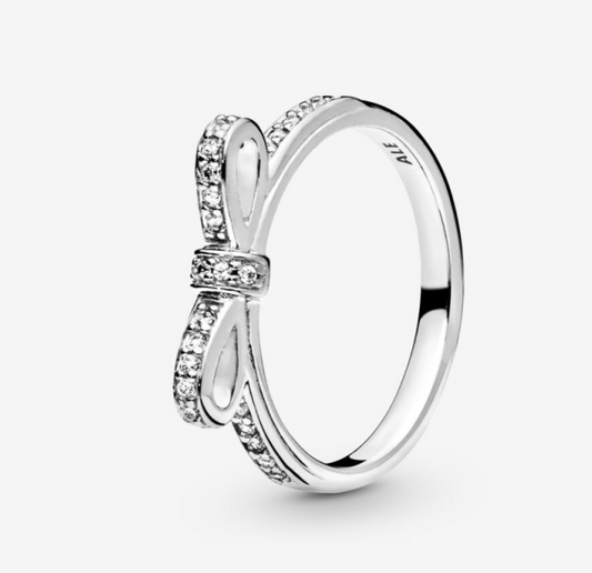Onhand Best Seller Ring (R108-54-B): Bow Ring Size 54mm