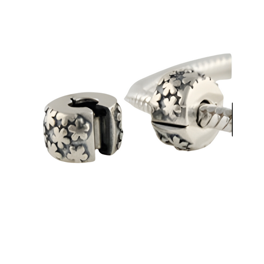 Onhand Best Seller Charm (s247-B-B): Flower Clip