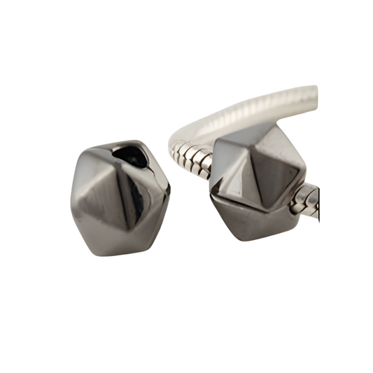 Onhand Best Seller Charm (s249-B-B): Rock Clip Black
