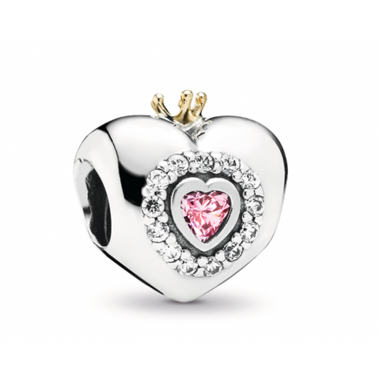 Onhand Best Seller Charm (s484-B-B): Princess Heart