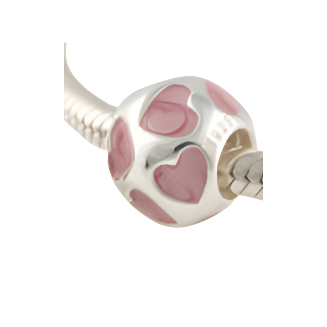 Onhand Best Seller Charm (s76-B-B): Pink Heart